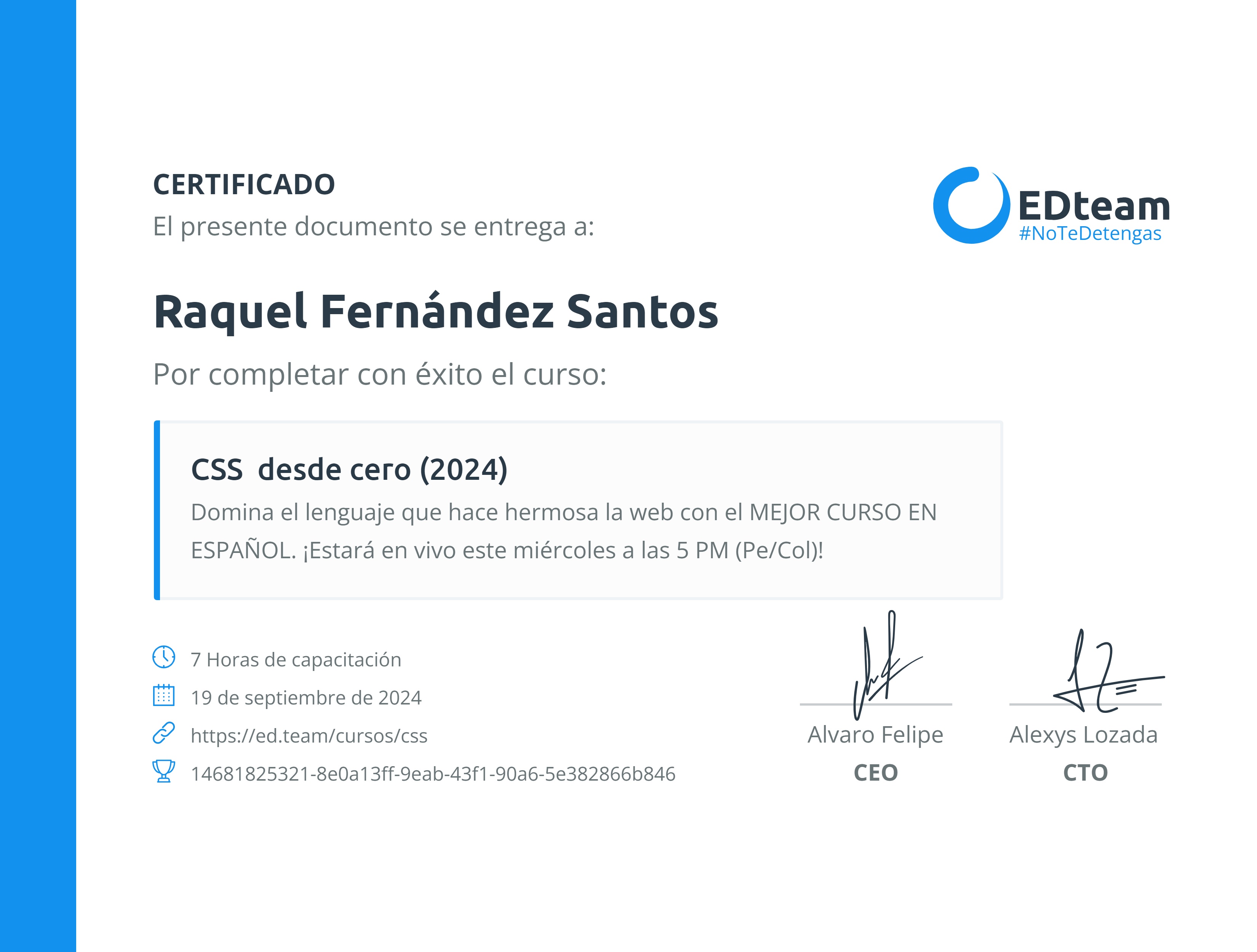 Certificado