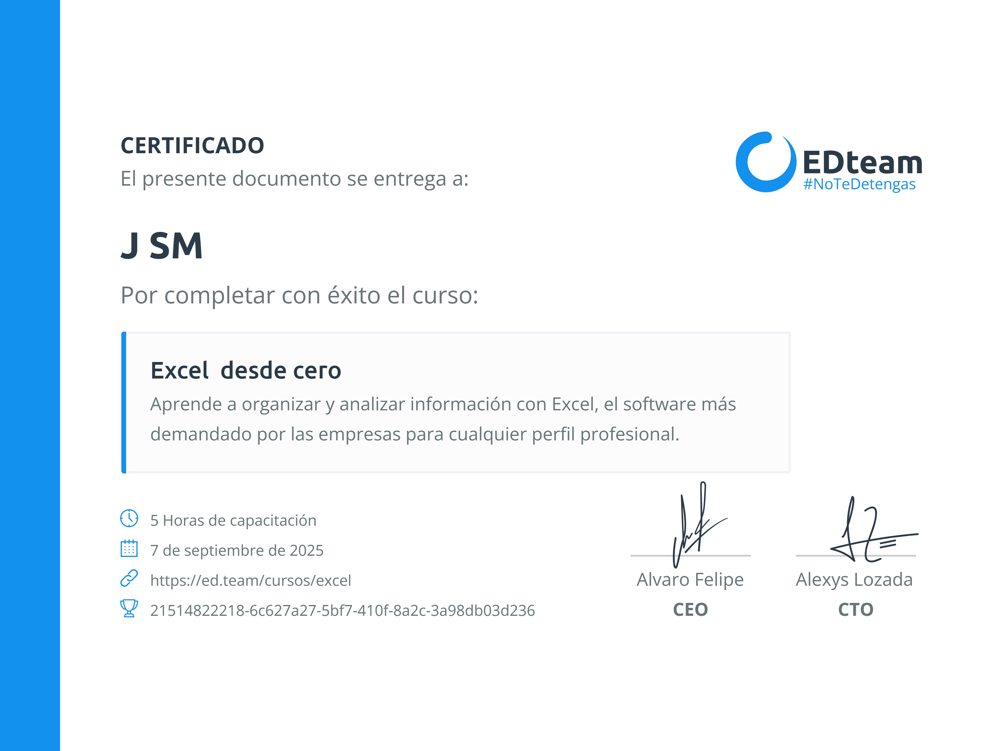 Certificado