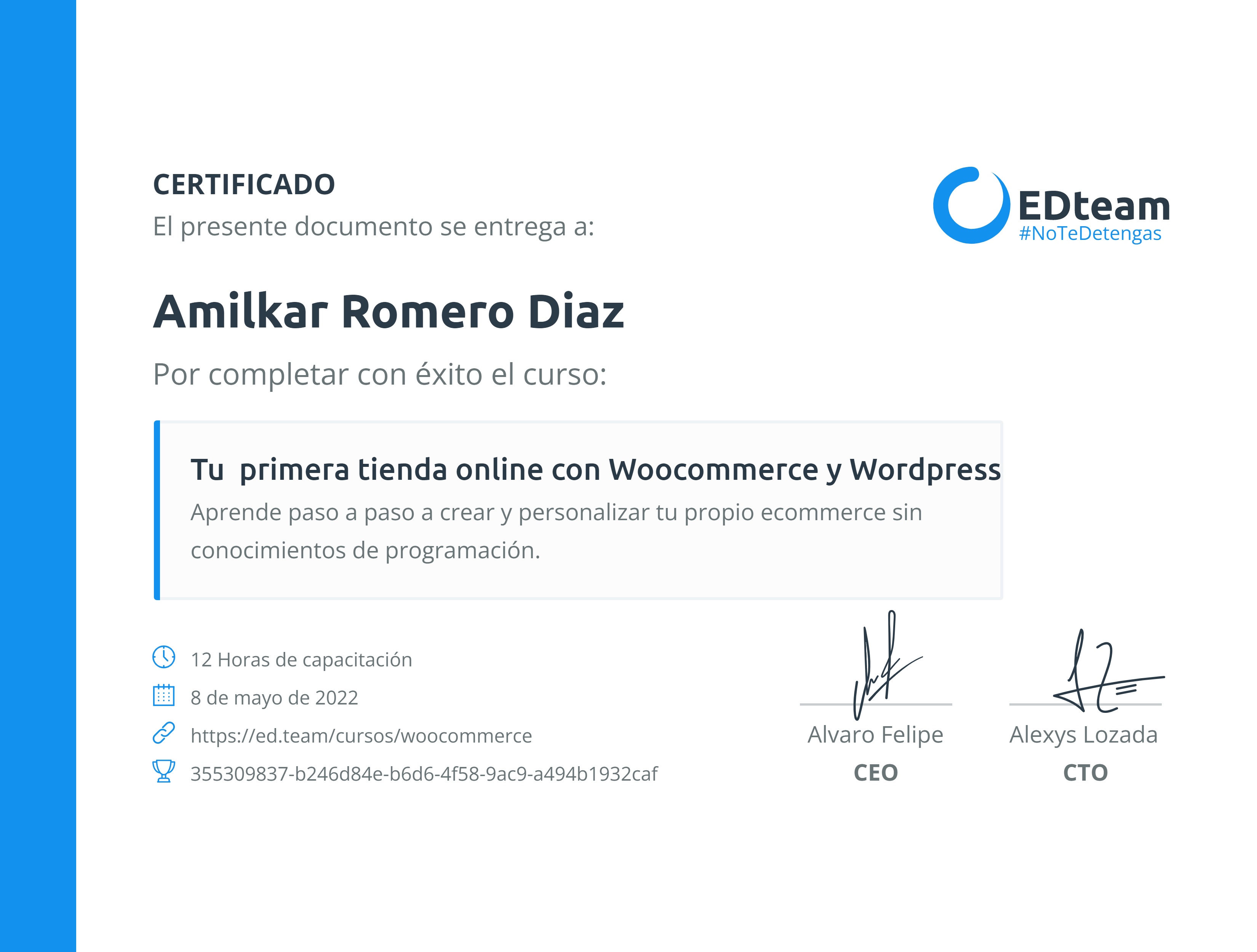 Certificado
