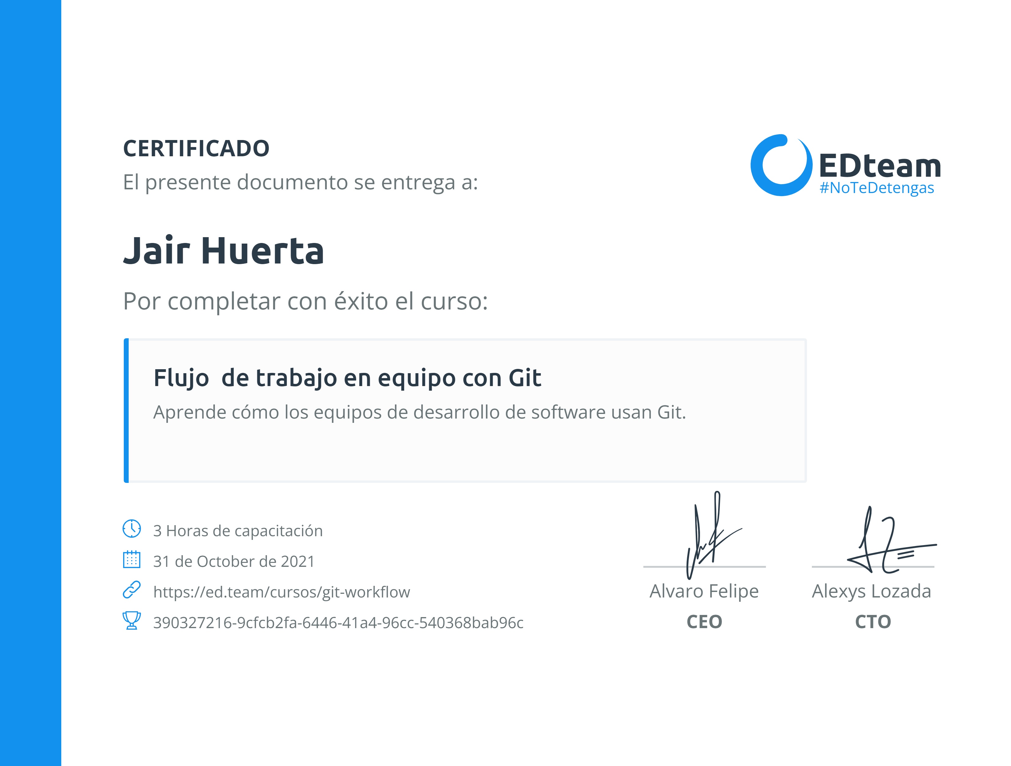 Certificado