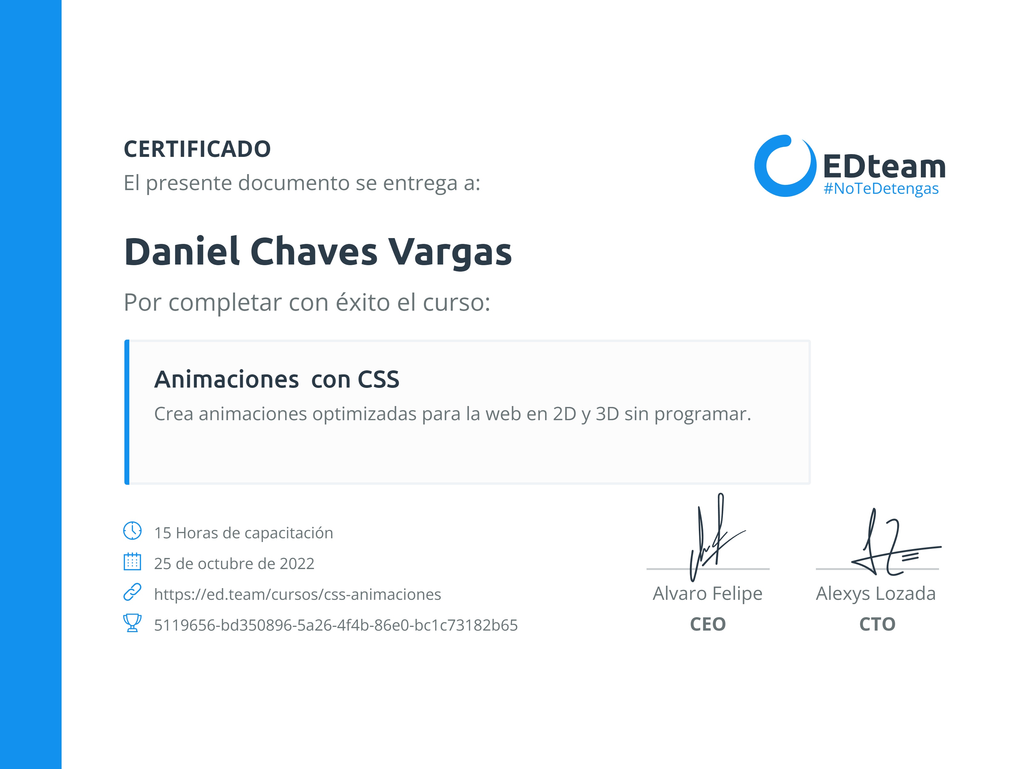 Certificado