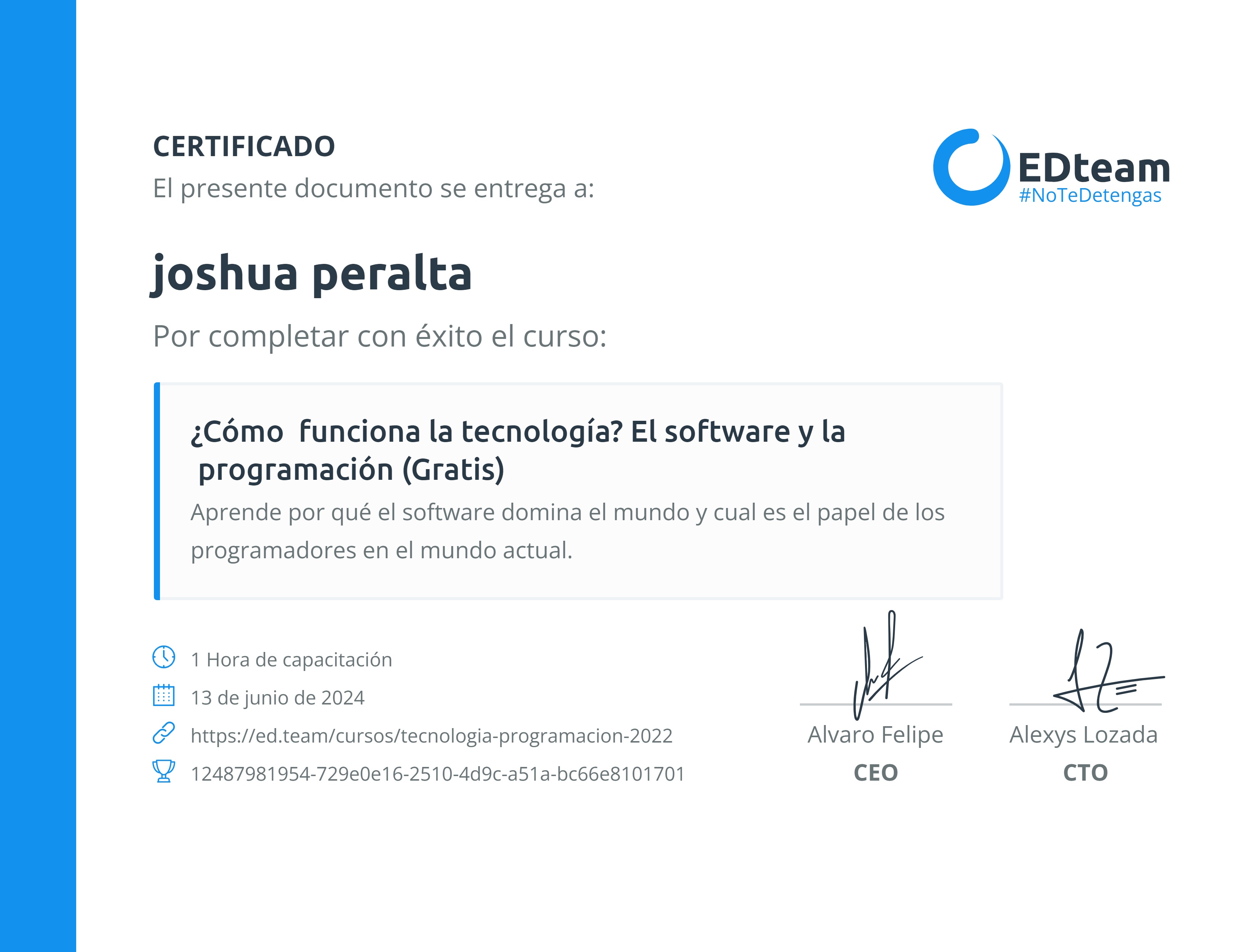 Certificado