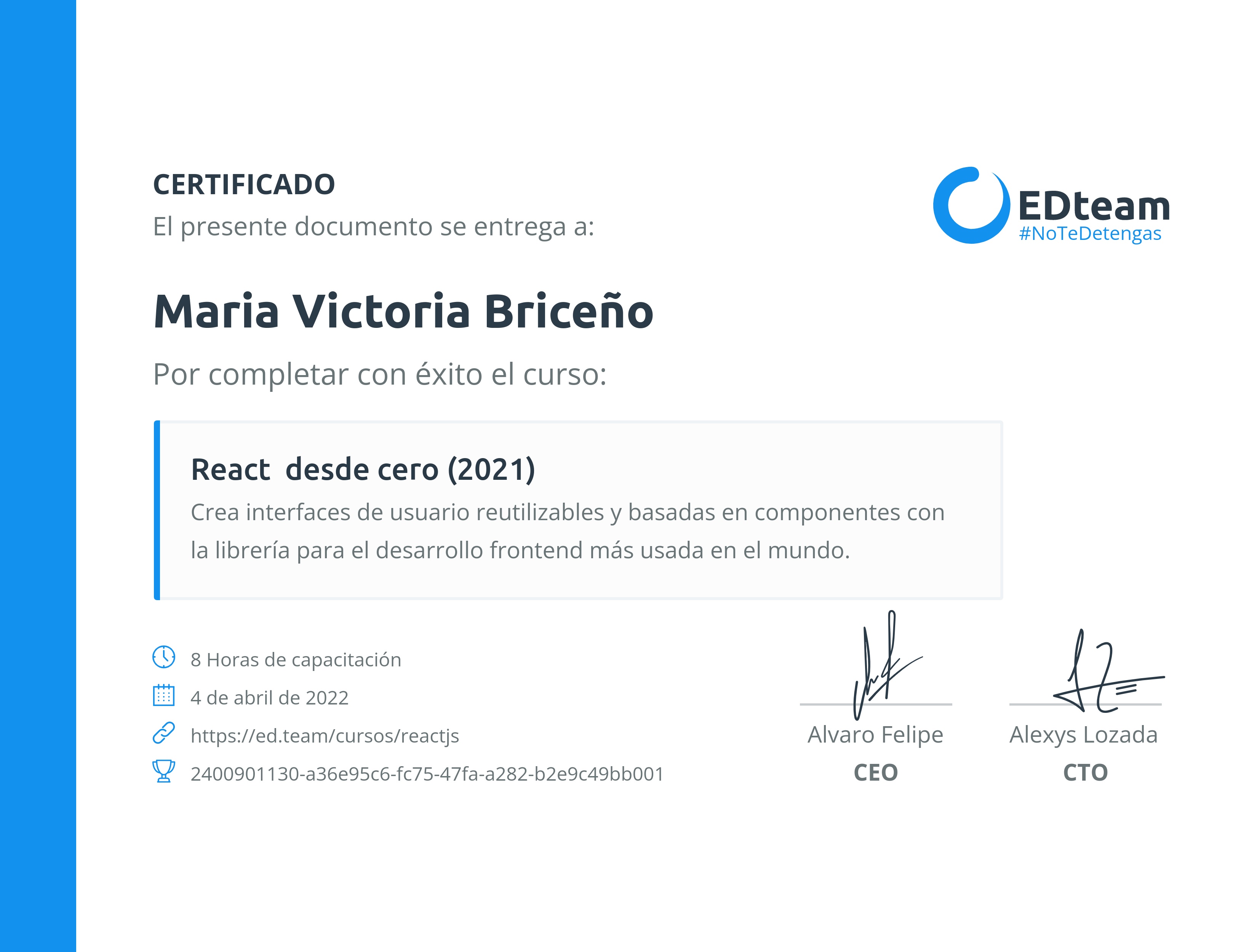Certificado