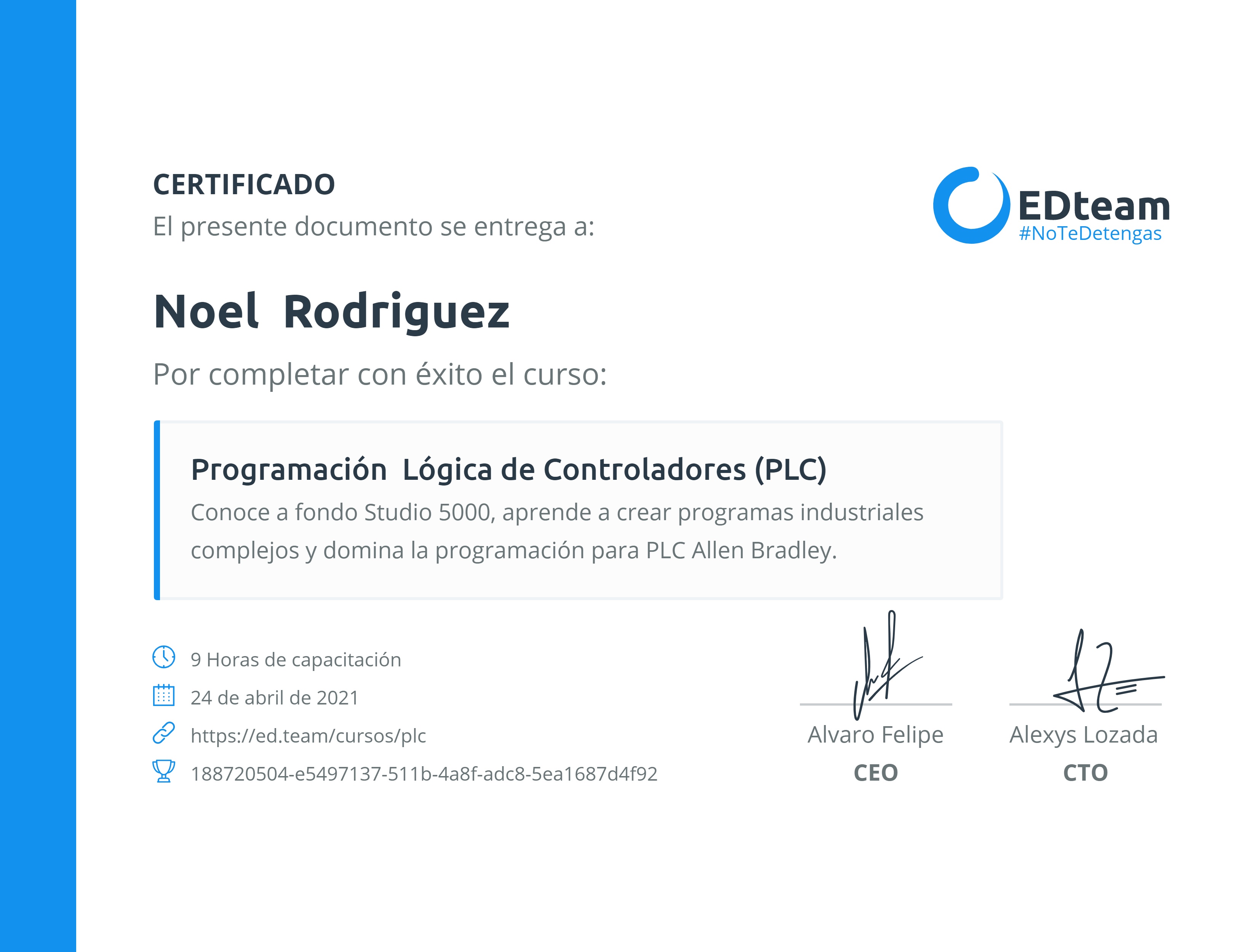Certificado