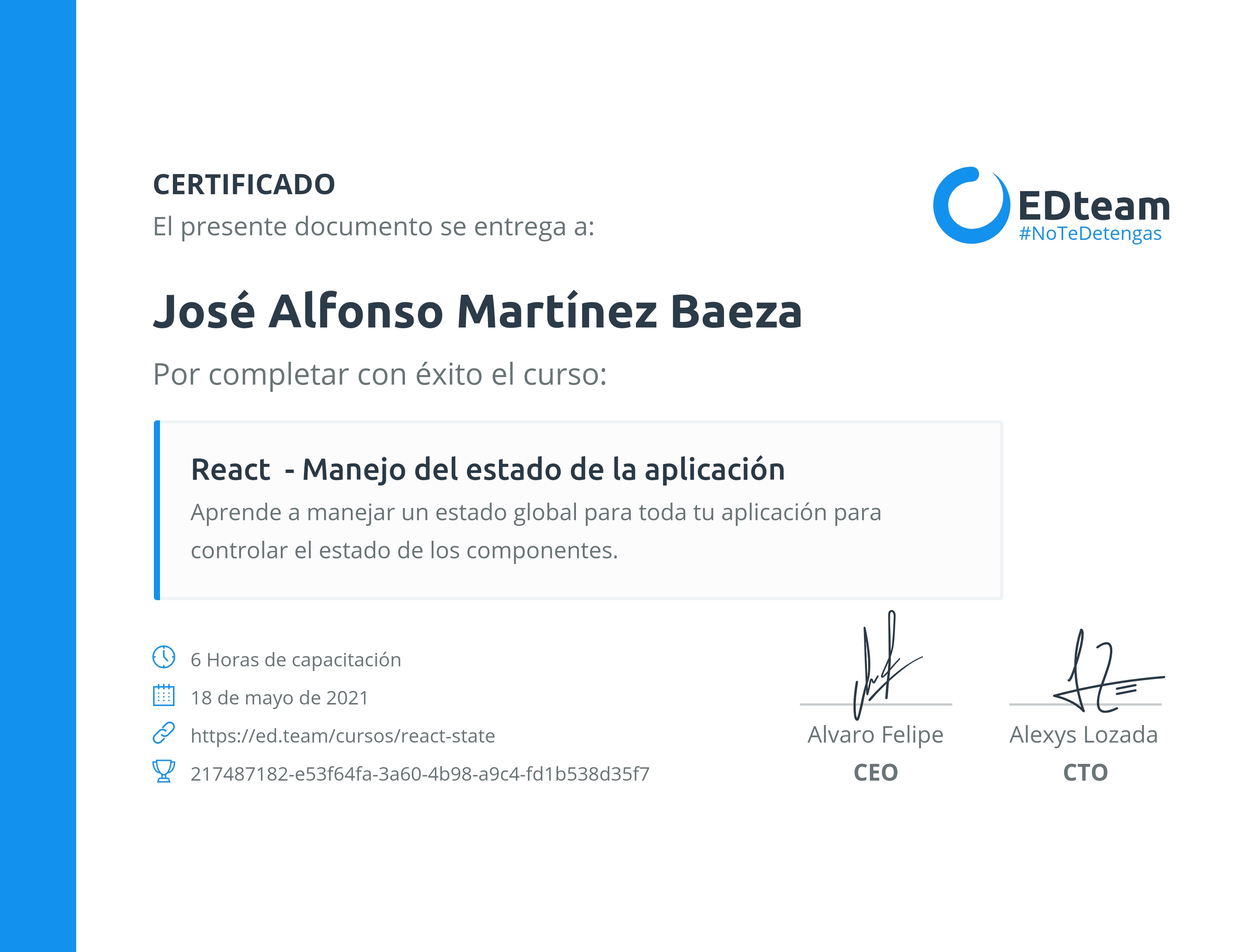 Certificado