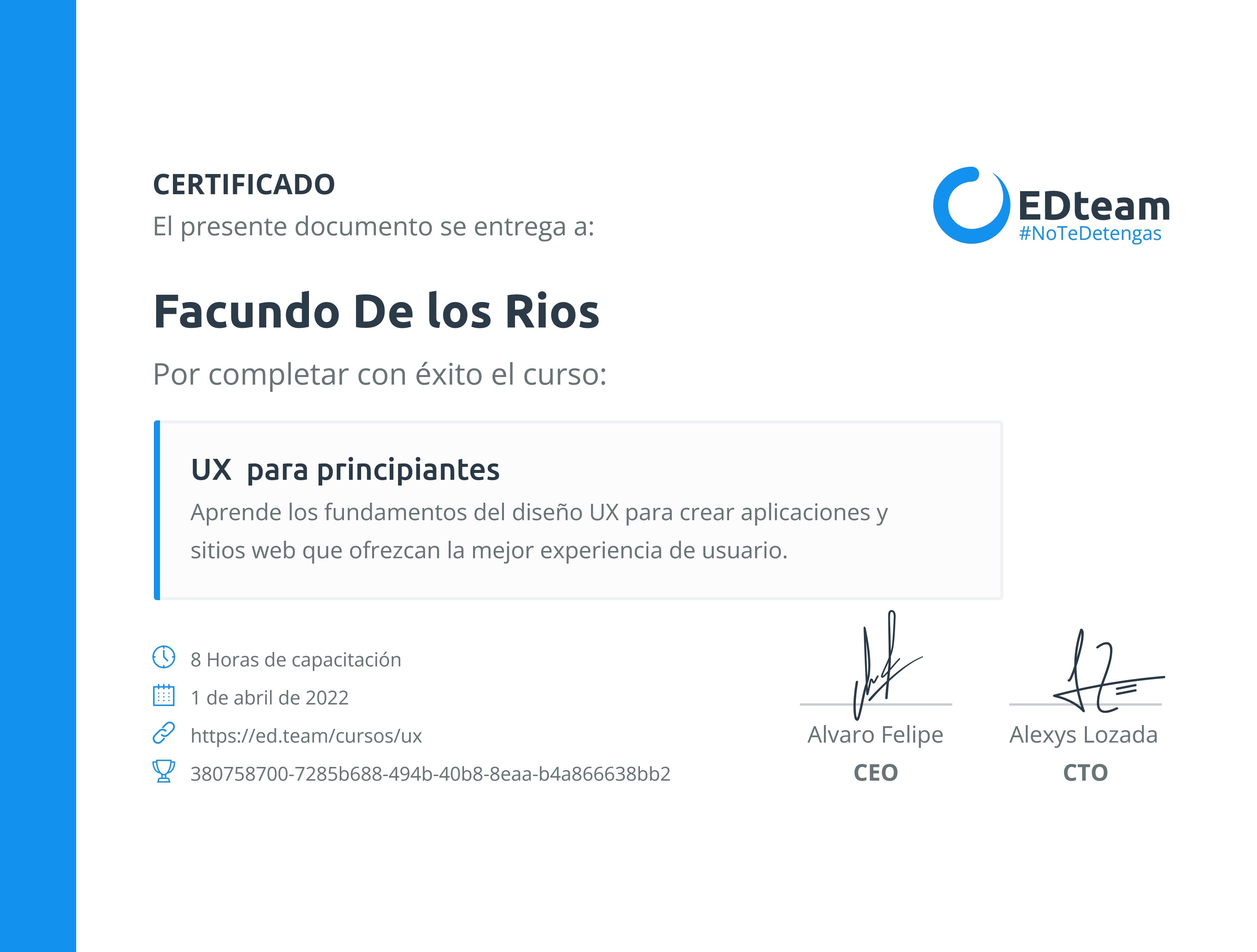 Certificado