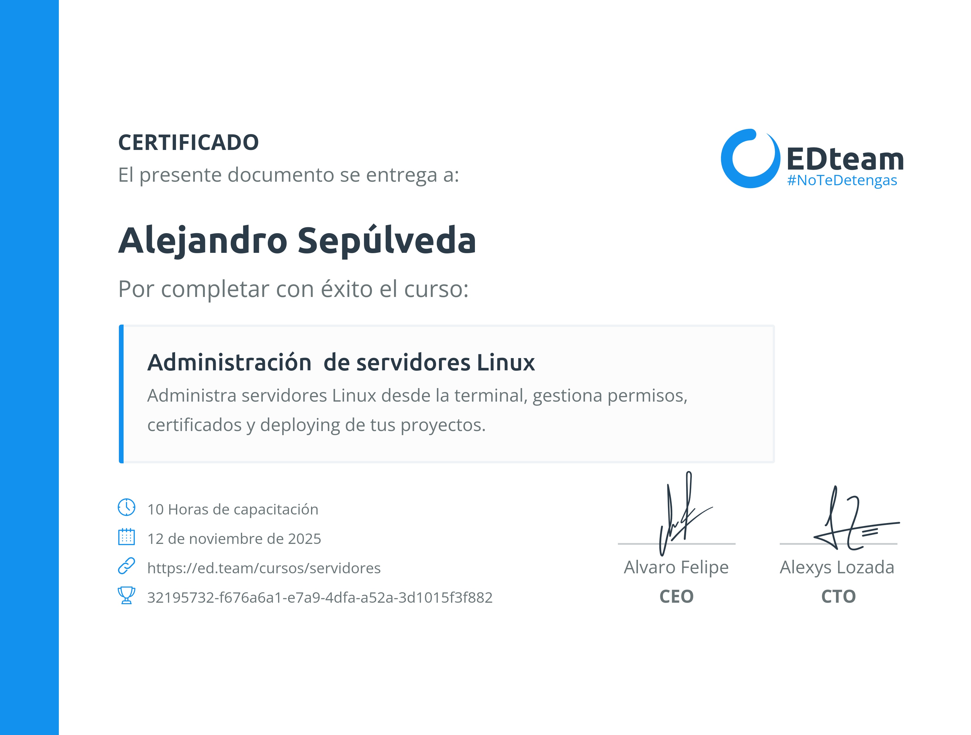 Certificado