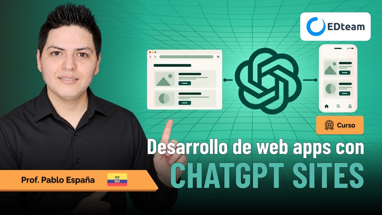 Desarrollo de web apps con ChatGPT Sites