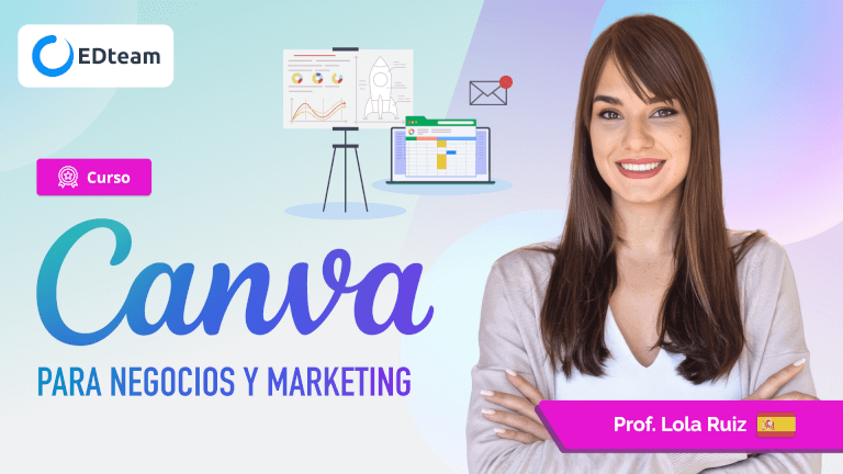 Poster de Canva para negocios y marketing digital