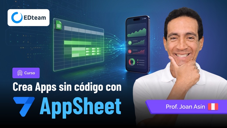 Crea apps sin código con AppSheet