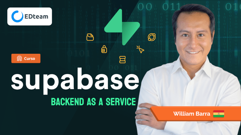 Poster de Supabase, Backend as a Service