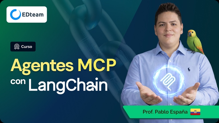 Poster de Agentes MCP con LangChain