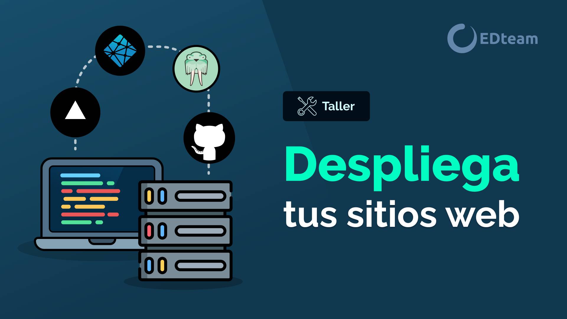 Despliega tus sitios web con Vercel, GitHub Pages, Netlify Y Surge