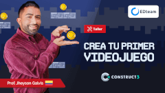 Crea tu primer videojuego con Construct 3