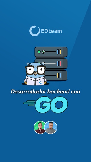 Desarrollador backend con Go