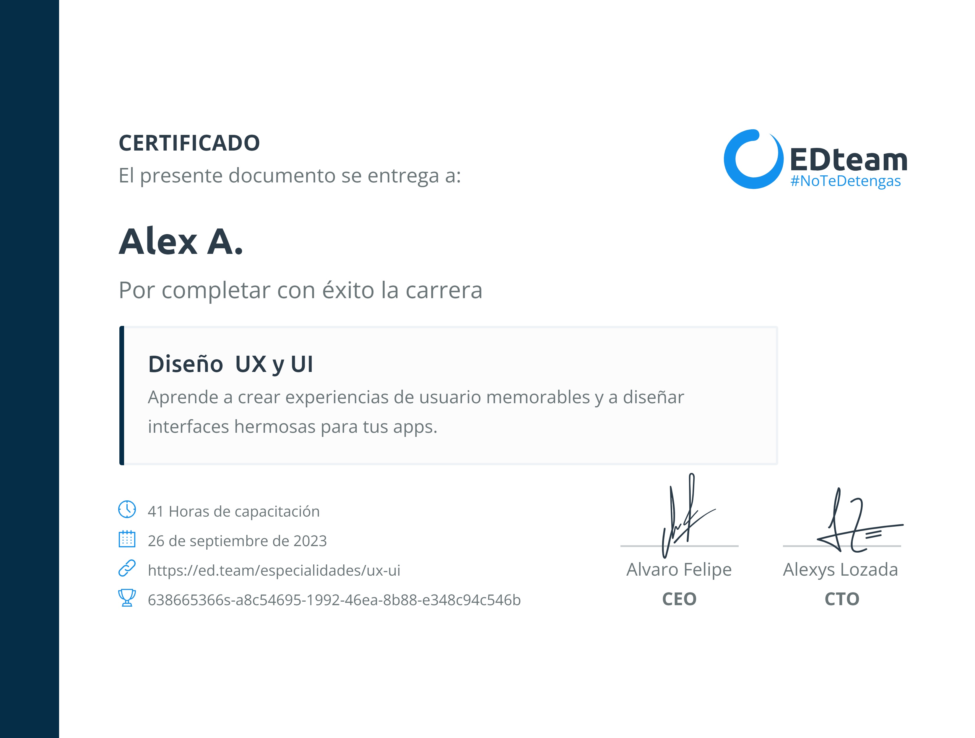 Certificado