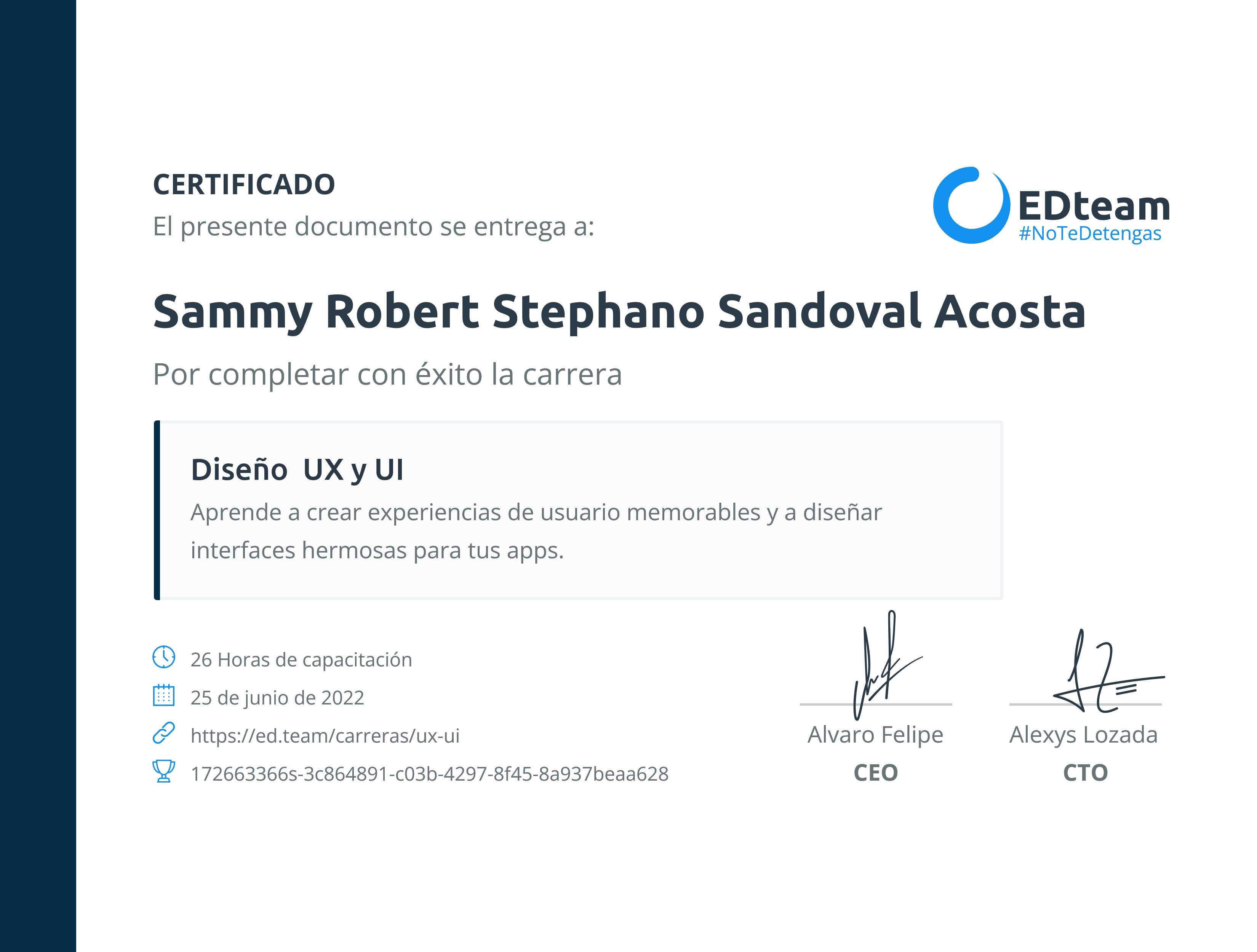 Certificado